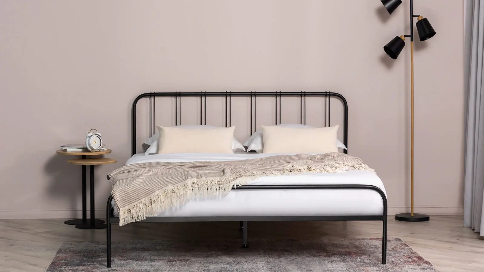 Кровать Antica,черный шагрень Askona фото - 5 - большое изображение