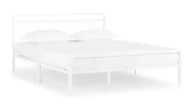 Железная кровать Cassis, цвет белый в спальню Askona фотография товара - 2 - превью