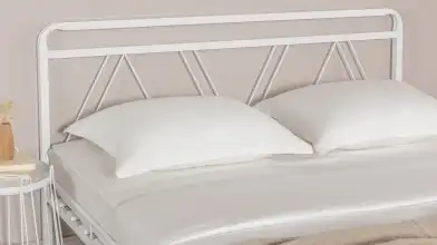 Железная кровать Cassis, цвет белый в спальню Askona фотография товара - 6 - превью