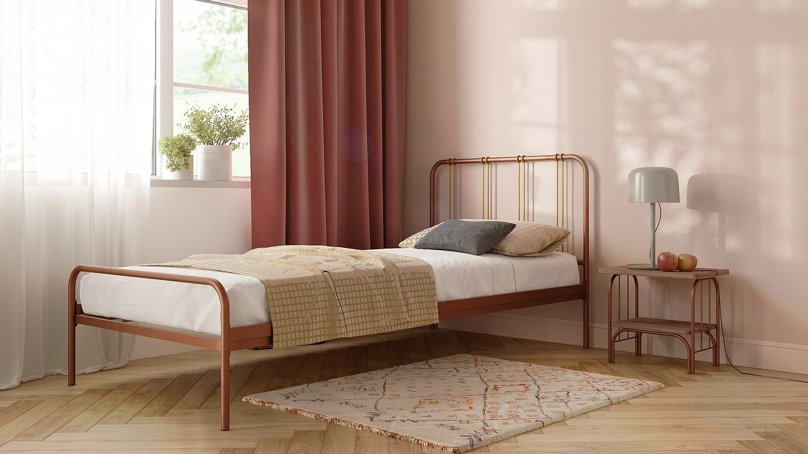 Кровать Antica,черный шагрень Askona фото - 23 - большое изображение