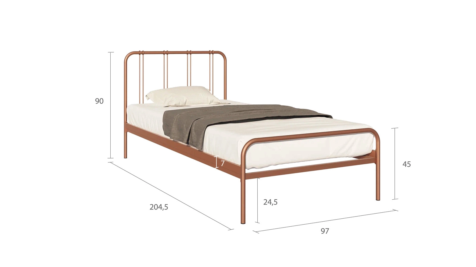 Кровать Antica,черный шагрень Askona фото - 22 - большое изображение