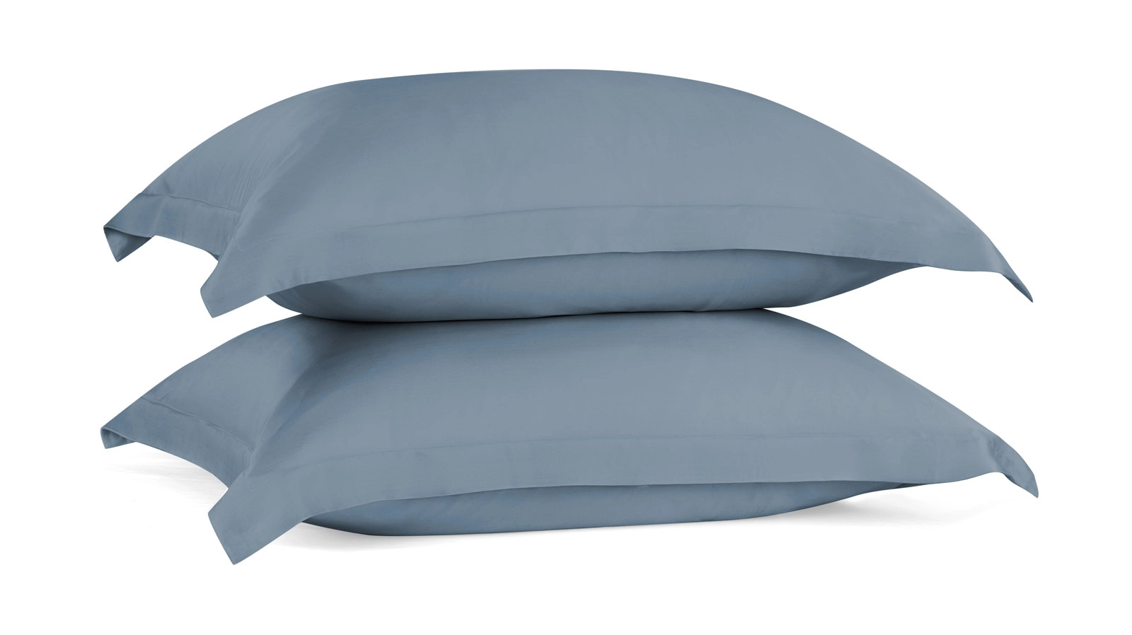 Наволочка Solid Tencel, цвет Синий металлик (2 шт.) Askona фото - 6 - большое изображение