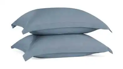 Наволочка Solid Tencel, цвет Синий металлик (2 шт.) Askona фото - 6 - превью