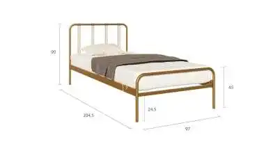 Кровать Antica,черный шагрень Askona фото - 28 - превью